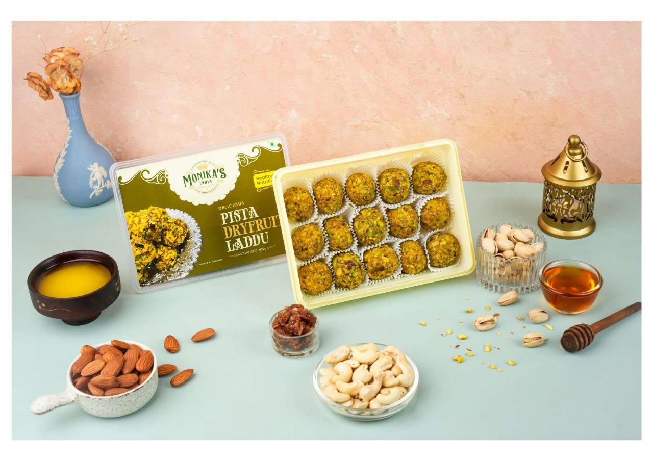 Pista Dry Fruit Laddoo (500 grams)