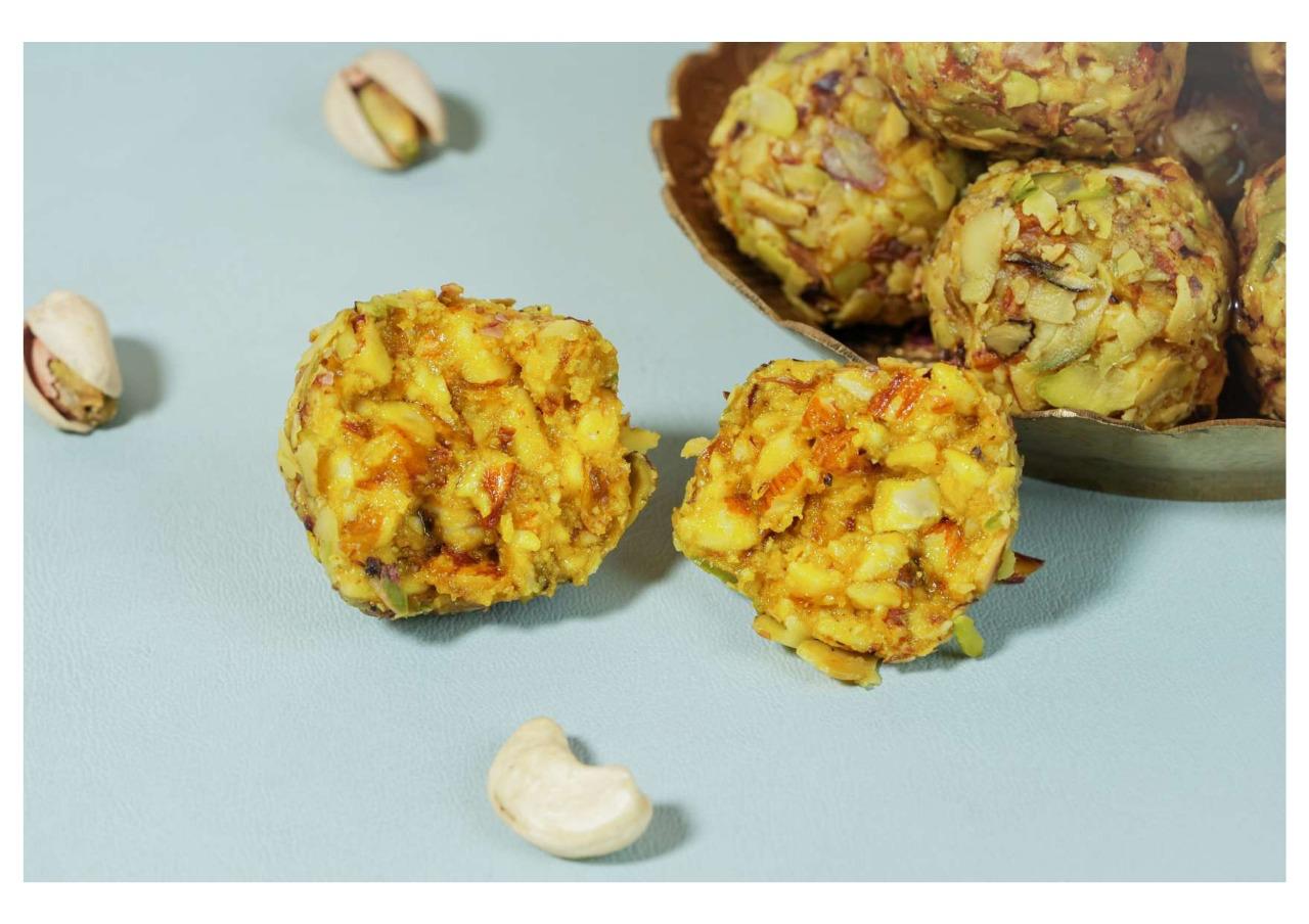 Pista Dry Fruit Laddoo (500 grams)