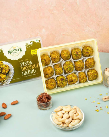 Pista Dry Fruit Laddoo (500 grams)