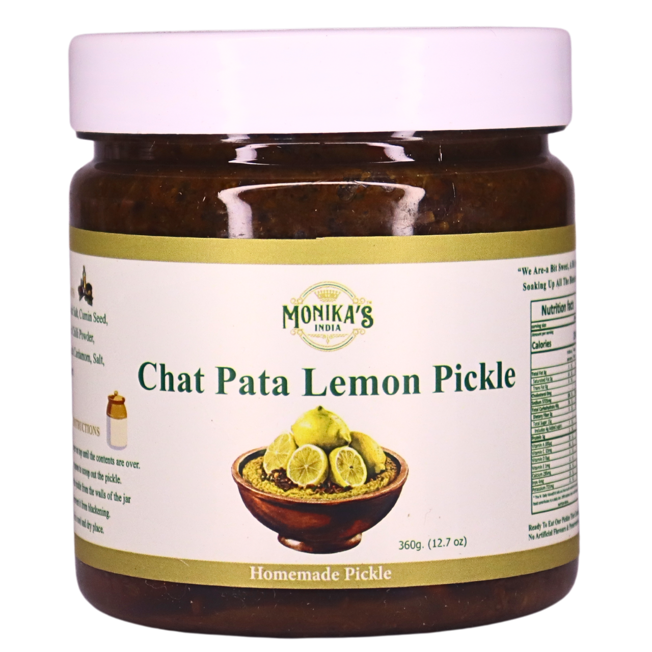 Chat Pata Lemon Pickle