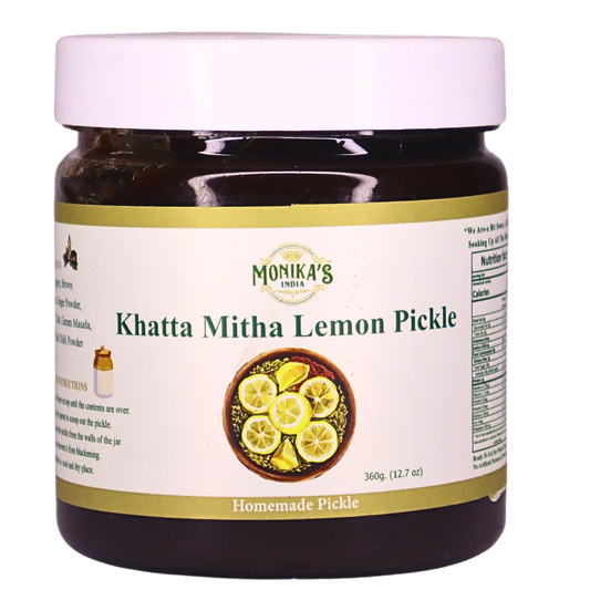 Khatta Mitha Lemon Pickle