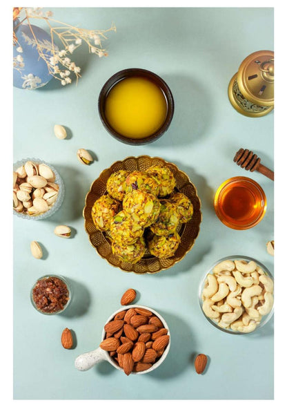 Pista Dry Fruit Laddoo (500 grams)